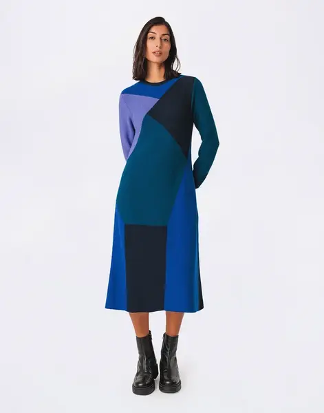 SKFK Bedia Dress F251B6 MULTICOLOUR 38