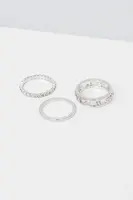 Prstýnky Coach 3-pack