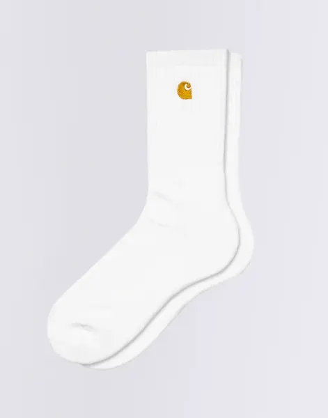 Carhartt WIP Chase Socks White/Gold