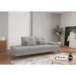 Sit & More LENOŠKA, textil, světle šedá