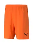 PUMA Športové nohavice 'TeamRise'  oranžová / čierna