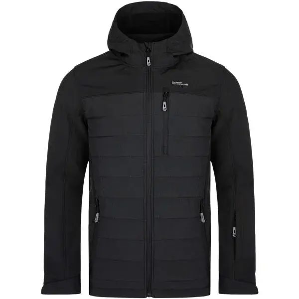 LOAP LUHRANDINO Pánská lyžarská bunda, černá, velikost