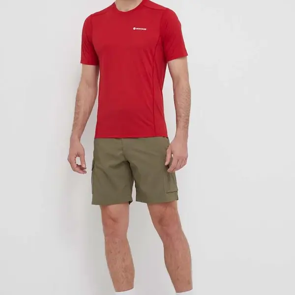 Sportovní tričko Montane Dart Lite červená barva, MDITS15