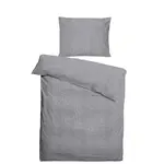 Ralph Bauer POVLEČENÍ, žakár, damašek, tmavě šedá, 140/200 cm