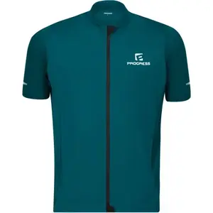 PROGRESS ZEPHIR Pánsky cyklistický dres, tmavo modrá, veľkosť