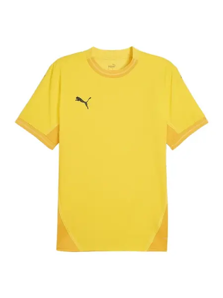 PUMA Funkčné tričko 'TeamFinal'  žltá / tmavožltá / čierna