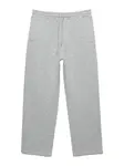 Pull&Bear Nohavice  svetlosivá