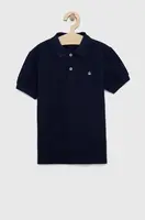 Dětská bavlněná polokošile United Colors of Benetton