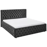 Cantus ČALOUNĚNÁ POSTEL, 140/200 cm, šedá