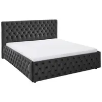 Cantus ČALOUNĚNÁ POSTEL, 140/200 cm, šedá