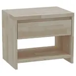 Linea Natura NOČNÍ STOLEK, buk, 50/45/35 cm