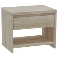 Linea Natura NOČNÍ STOLEK, buk, 50/45/35 cm