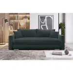 MID.YOU ROZKLÁDACÍ POHOVKA, textil, tmavě šedá