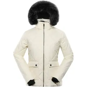 ALPINE PRO LODERA Dámská zimní bunda, béžová, velikost