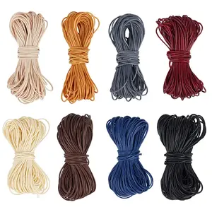 8 Bags 8 Colors Korean Waxed Polyester Cord