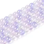 Electroplate Glass Beads Strands