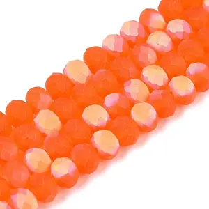 Transparent Glass Beads Strands
