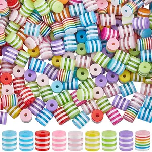 3Sets 300Pcs Stripe Resin Beads