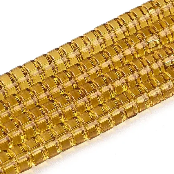 Transparent Glass Beads Strands