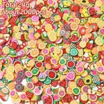 24G Handmade Polymer Clay Nail Art Decoration