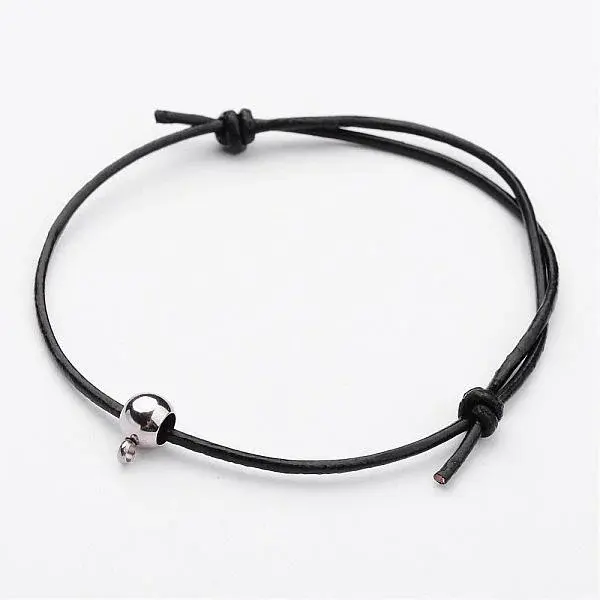 Cowhide Leather Cord Bracelets