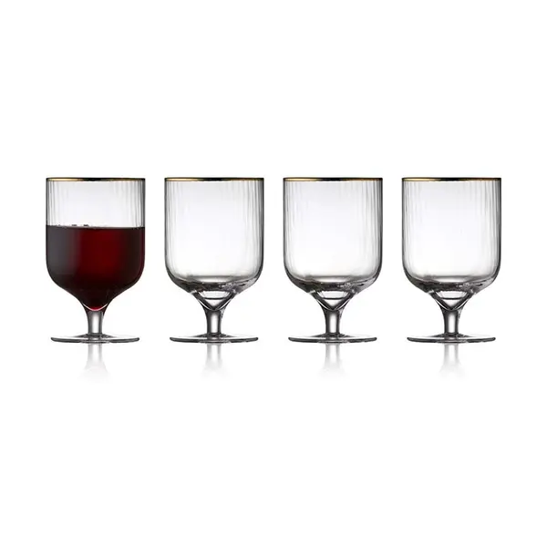 Sada sklenic na víno Lyngby Palermo 300 ml 4-pack