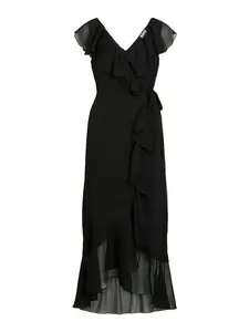 VILA Šaty 'VIFALIA'  čierna