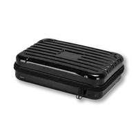 Kadernícký čierný kufrík pre nástroje BDS hairdressing case black