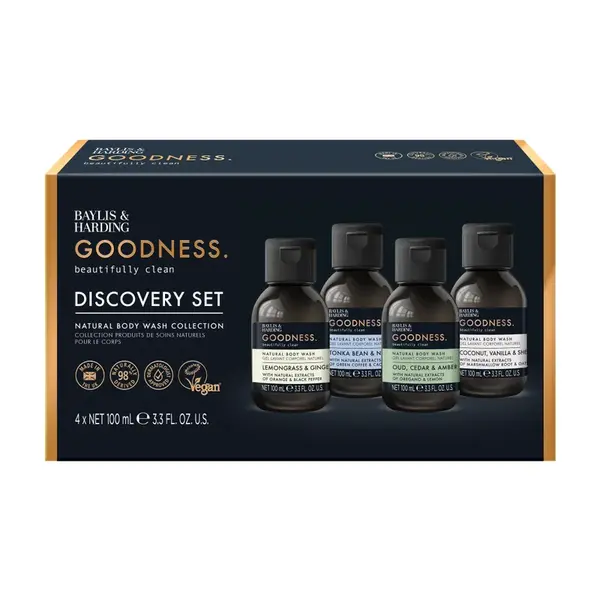 Baylis & Harding Sada sprchových gelů Goodness 4x100 ml