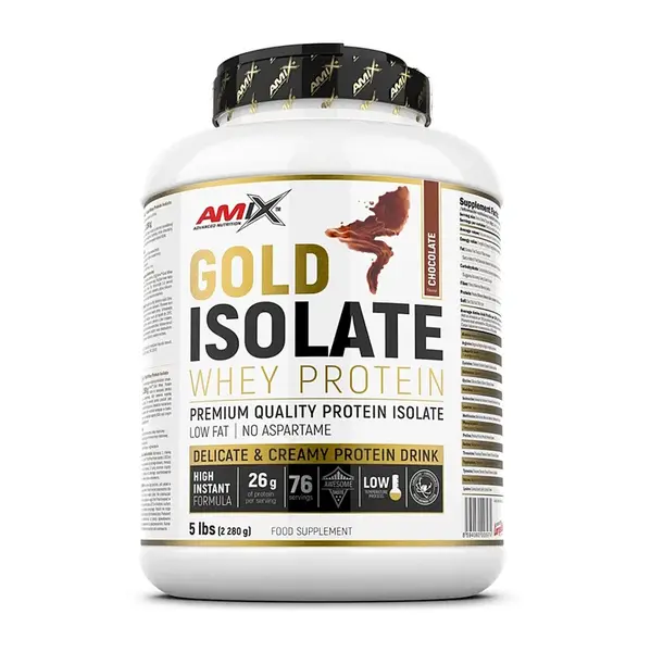 AMIX Nutrition gold whey proteín isolate čokoláda 2280 g