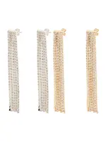 studioselect Náušnice  zlatá / strieborná