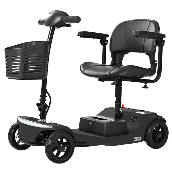 Sweetrich S2 Mobility Scooter 250W Motor 24V 12Ah Battery 6km/h Max Speed 15km Range - Black