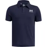 Under Armour ICON POLO Chlapčenské tričko, tmavo modrá, veľkosť M