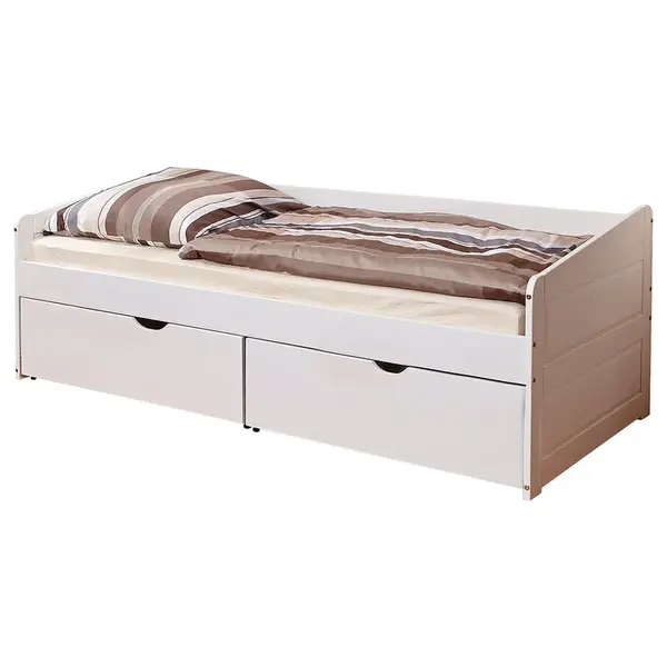 MID.YOU POSTEL S ÚLOŽNÝM PROSTOREM, 90/200 cm bílá