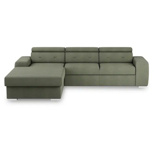 MID.YOU ROHOVÁ ROZKLÁDACÍ POHOVKA, textil, olivově zelená