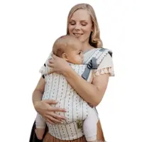 Boba X Detský nosič, krémová s potlačou