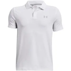 Under Armour PERFORMANCE POLO Chlapecké polotričko, bílá, velikost M