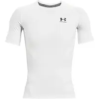 Under Armour HEATGEAR ARMOUR COMP Pánské triko, bílá, velikost