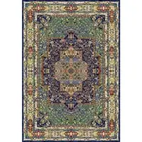 Dieter Knoll VINTAGE KOBEREC, 120/160 cm zelená, modrá