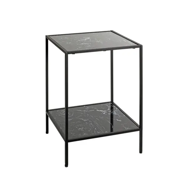 ODKLÁDACÍ STOLEK, černá