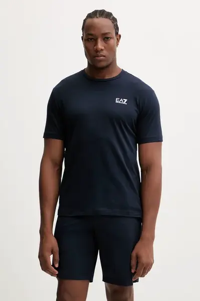 Bavlněné tričko EA7 Emporio Armani