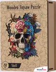 RECENTTOYS Dřevěné puzzle - Lebka