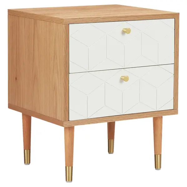 Boxxx NOČNÍ STOLEK, dub, 45/55/40 cm