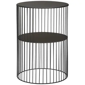 Landscape ODKLÁDACÍ STOLEK, černá