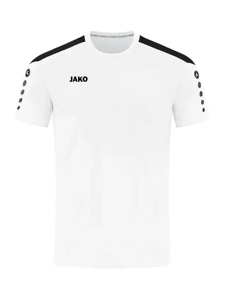 JAKO Funkčné tričko 'Power'  čierna / biela