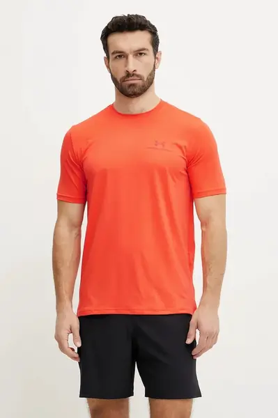Tréninkové tričko Under Armour Rush Energy šedá barva, 1383973