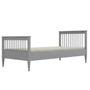 Postel Ignaś 90x180 šedá