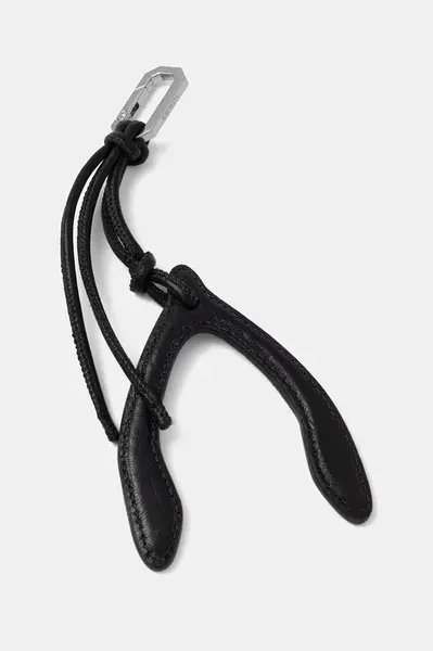 AllSaints  Kožená kľúčenka  WISHBONE