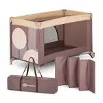 PETITE&MARS Postýlka cestovní Nyja Elegant Dreamlines Mocha