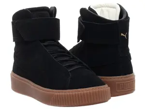PUMA čierne členkové tenisky na platforme